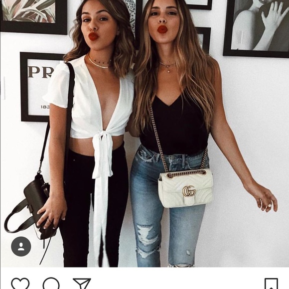 RESTOCKED!! Ailani Wrap Crop Top - Picture 6 of 6